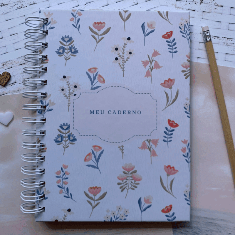 Caderno Floral 2026